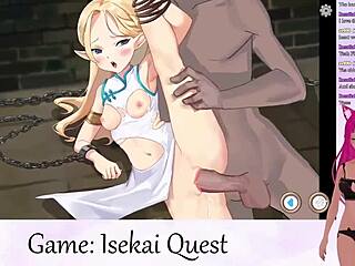 lewdneko asks, 'want to see me play isekai quest part 2?'
