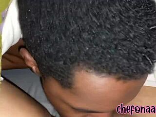 homemade chubby girl gets oral on her hairy big pussy