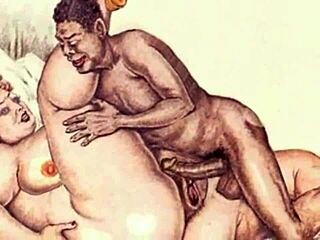 Uncovering vintage erotic art from antique collections