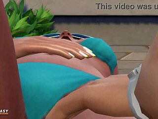 Día caliente con ZoePatel en The Sims 4