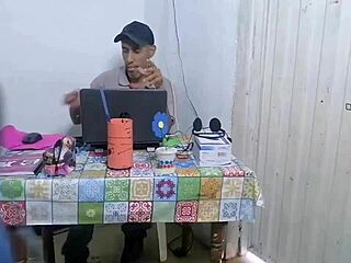 Maid Shakes Big Ass While I Watch, Hardening My Cock