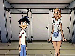 A night of fun and dancing at Amity park with a special sex scene.