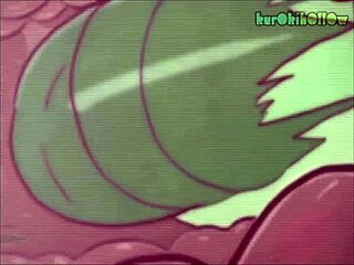 Kim Possible and Shego clash in wild futa action