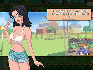 booty farm hentai game part 02 with redhead brunette sex on ranch