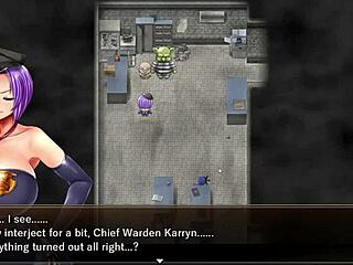 Karryn's Prison Hentai Ep 12: Rough Threesome with Slime Monster