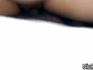 Emptying Milk Into Serena's Pussy