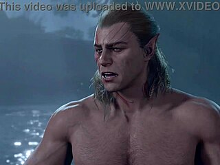 Baldur's Gate 3 meztelen játék Halsin meleg románc jelenettel