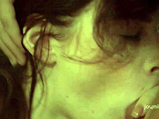 this tight pussy is getting filled with a hard cock in a hardcore scene