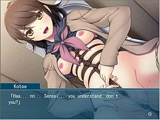 Hey, teacher, why punish me in this ojou-sama lesson?