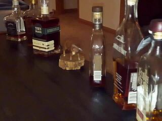 my wife's cuckold evening began with wet sucking