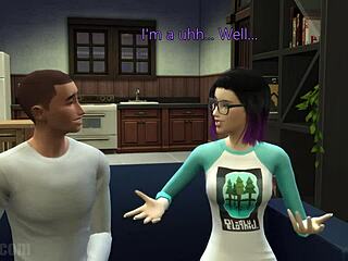 essel4 lucy and aiden in futanari game submissive assfucking