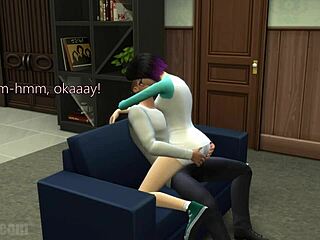 essel4 lucy and aiden in futanari game submissive assfucking