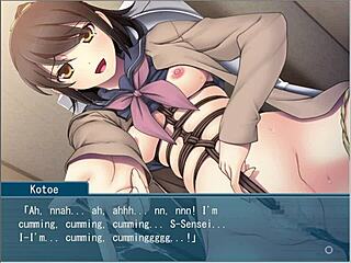 Hey, teacher, why punish me in this ojou-sama lesson?