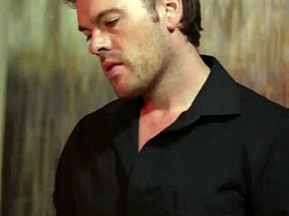 Whitney Wright gets bound naked in a hardcore fetish session, bent over oiled for doggystyle action.