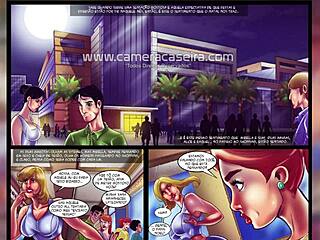 Mirella Mansur's Bold Christmas Adventure In Brazilian Porn Comics