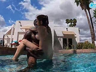 Гореща тийнейджърка аматьорка казва: Да ме чукат с BBC под водата е лудост!