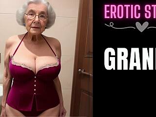 Granny's Pissing Fetish Fulfilled in Wild Old and Young Story Part 1
