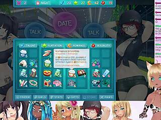 Vtuber Lewdneko Plays Huniepop 2 Double Date!