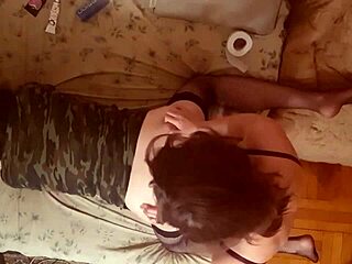 damn girl! dominant chick bangs sissy boy sasha earth doggy with strapon 😈