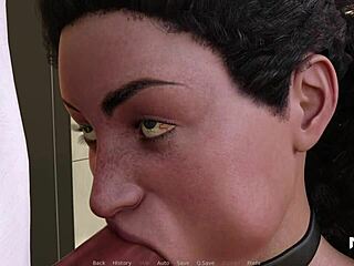 In Fashionbusiness, the maid takes a sticky facial in episode 1.2.