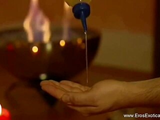 Indian Lovers Engage In Sensual Anal Massage.