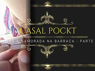 hey, camping with girlfriend got hot with her riding me hard!