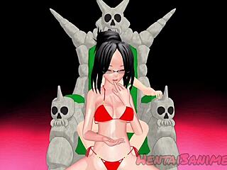 hentai anime girl DANCES and has SEX with her favorite MISTRESS