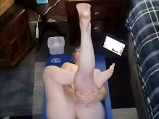 Morning Yoga With Hot Mature Momma Vee's Big Ass