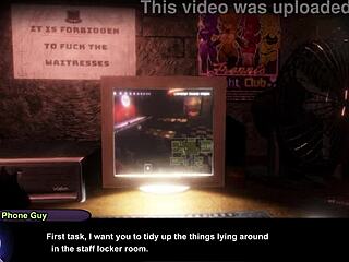 Estoy en peligro jugando Fap Nights at Frennis con acción hentai salvaje