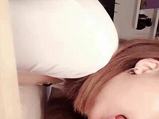 Asian Amateur Masturbates Intensely.