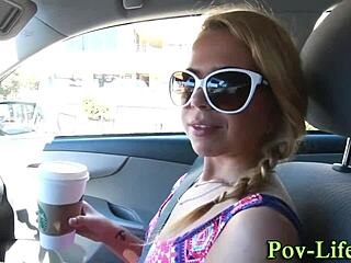 Watch This Teen Gargle Cum In Her Mouth From POV?