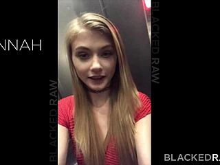 Shy teen 18+ gets first big black cock