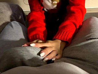 squir7een, petite babe, rides cowgirl in garage, squirting and getting blowjob and cumshot