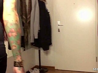 Redhead German teen fucks strangers for cash?