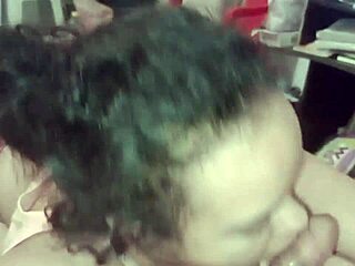 This naughty hot girl is giving a delicious blowjob right now! 😋💦