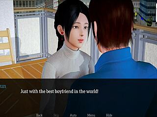 My new family engages in homemade anime sex with big asses