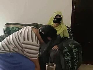 Sexy Neighbor Gets Fucked Hard On Living Room Sofa