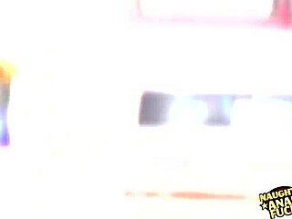 Blonde Slut in Corset Masters Cock with Tight Holes