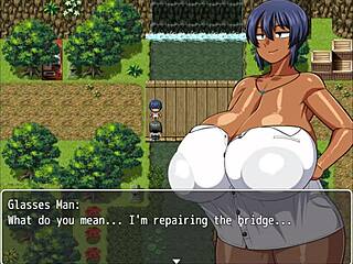 tanned girl natsuki hentai game ep 2 pervy carpenter massage