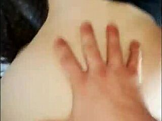 Tinder Girl Reveals Bedroom and Round Ass Covered in Cum on First Date