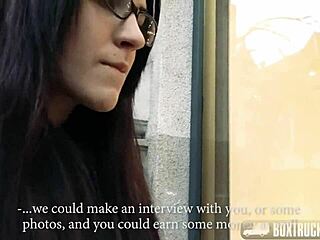 Hot Bella Beretta Wears Her Glasses And Gets Pounded In Public Massage