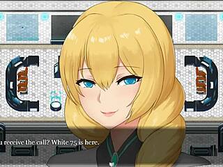 Blonde fairy sucks demon girl's tits