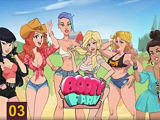 Nutaku booty farm hentai game flashing big tits?