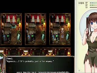 Emma Alkymisten betaler gæld med udendørs hentai gangbang