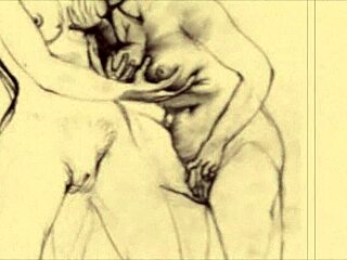 Vintage Erotic Drawings Collection