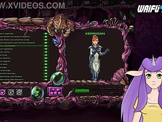 Starcraft Ii Slutcraft Redhead Strips And Swallows Monster Cum