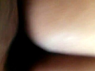 This black babe with a fat ass is squirting and getting creampied! 😍
