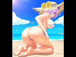 Klar for anime føtter som får deg til å runke?