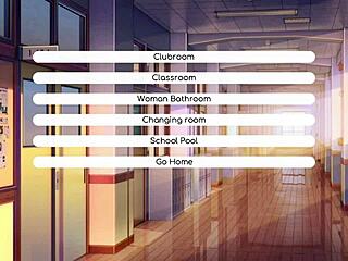 doki doki literature club hentai explores footjob fantasies in anime game