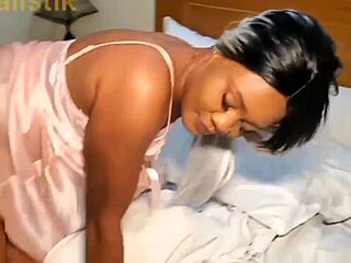 African Milf With Saggy Tits Gets Big Dick In Bedroom 😍